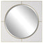 Uttermost Mirrors Cyprus White Square Mirror House of Isabella UK