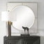 Uttermost Mirrors Cyprus White Square Mirror House of Isabella UK