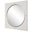 Uttermost Mirrors Cyprus White Square Mirror House of Isabella UK