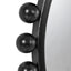 Uttermost Mirrors Cyra Black Round Mirror House of Isabella UK