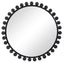 Uttermost Mirrors Cyra Black Round Mirror House of Isabella UK