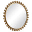 Uttermost Mirrors Cyra Gold Round Mirror House of Isabella UK