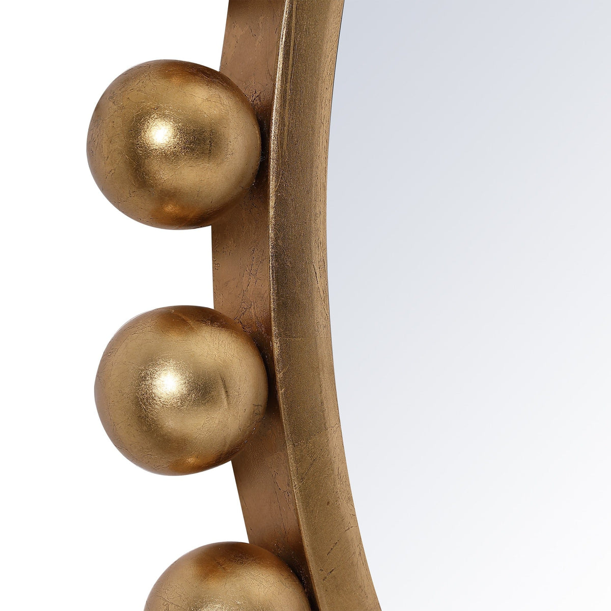 Uttermost Mirrors Cyra Gold Round Mirror House of Isabella UK