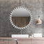 Uttermost Mirrors Cyra White Round Mirror House of Isabella UK
