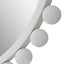 Uttermost Mirrors Cyra White Round Mirror House of Isabella UK
