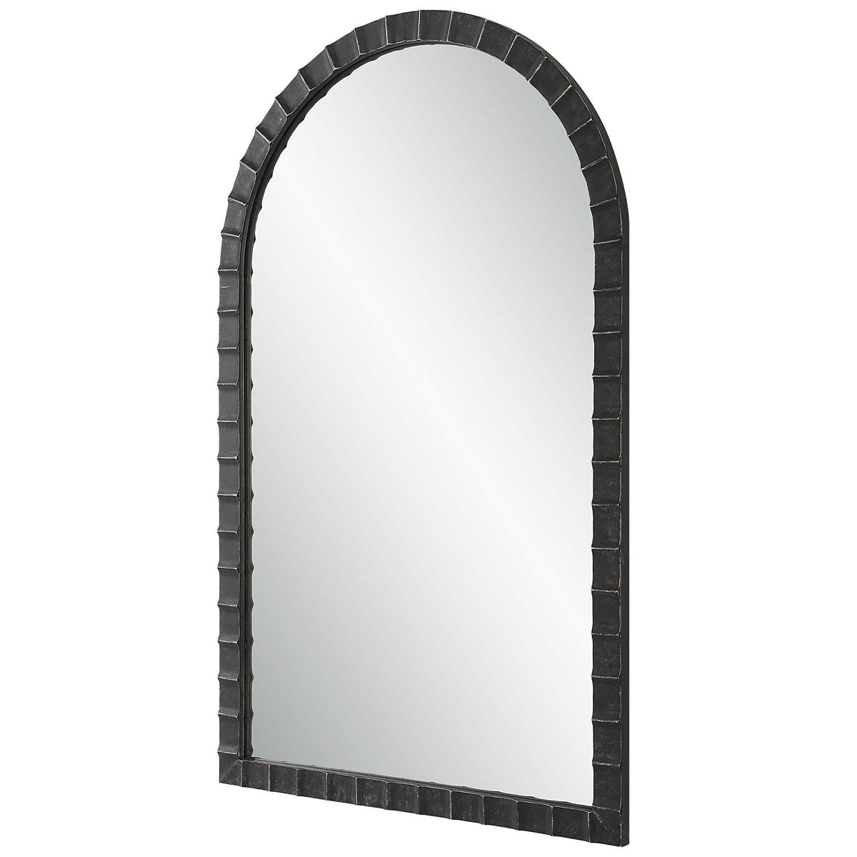 Dandridge Black Arch Mirror.