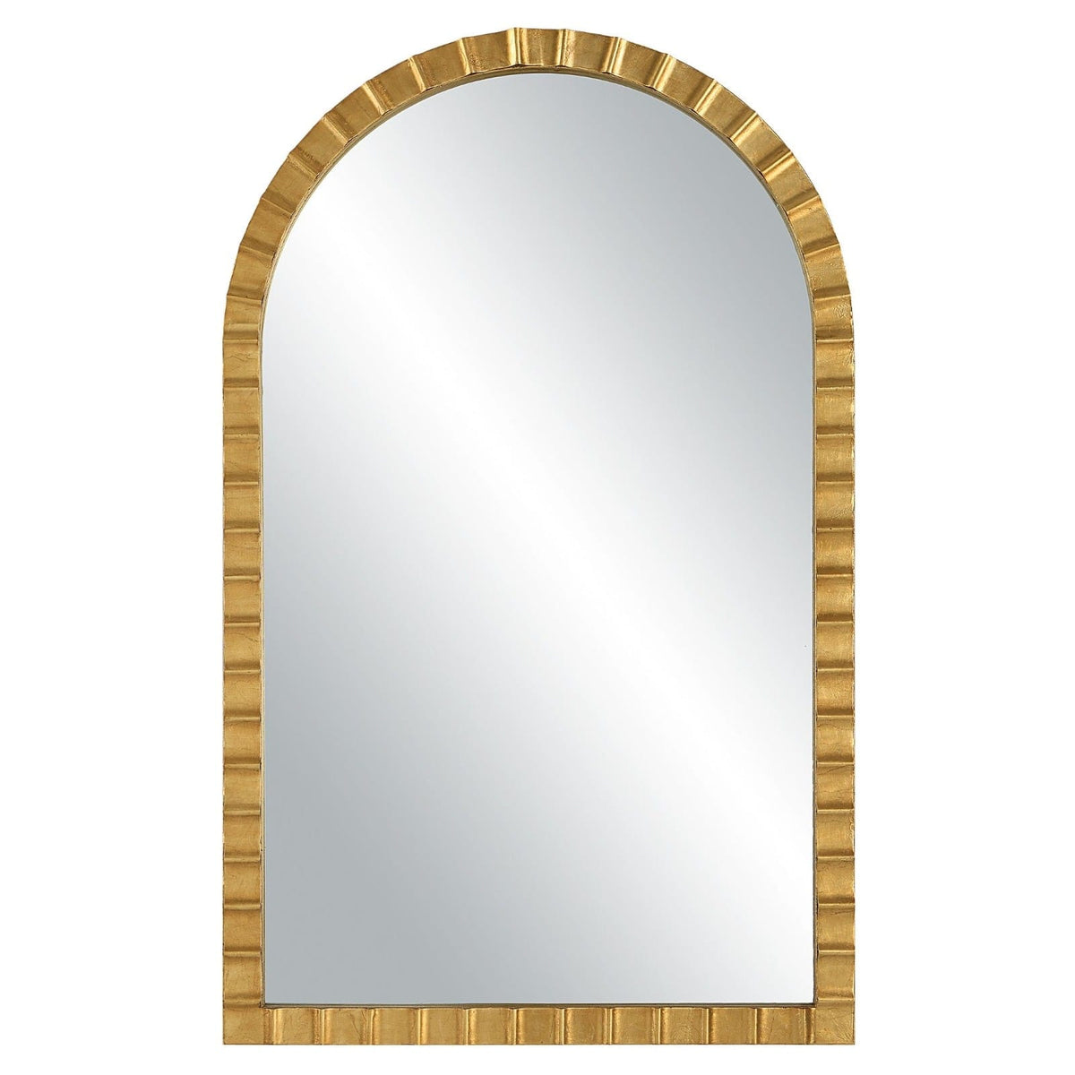 Uttermost Mirrors Dandridge Gold Arch Mirror House of Isabella UK