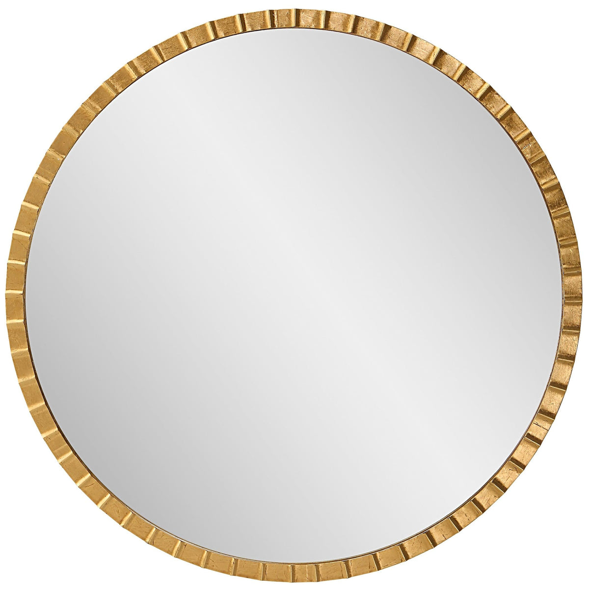 Uttermost Mirrors Dandridge Gold Round Mirror House of Isabella UK