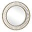 Uttermost Mirrors Denali Textured Glass Round Mirror House of Isabella UK