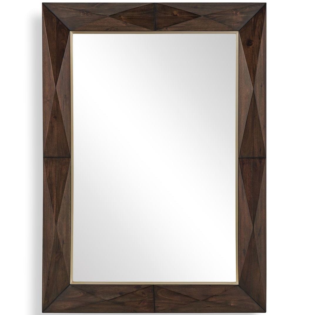 Uttermost Mirrors Diamond In The Rough Mirror in Wood House of Isabella UK