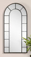 Uttermost Mirrors Dillingham Black Arch Mirror House of Isabella UK