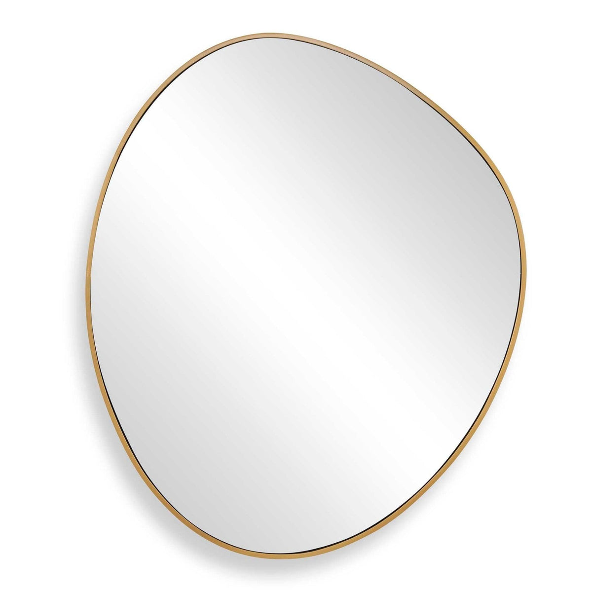 Uttermost Mirrors Distort Antique Brass Mirror House of Isabella UK