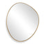 Uttermost Mirrors Distort Antique Brass Mirror House of Isabella UK