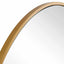Uttermost Mirrors Distort Antique Brass Mirror House of Isabella UK
