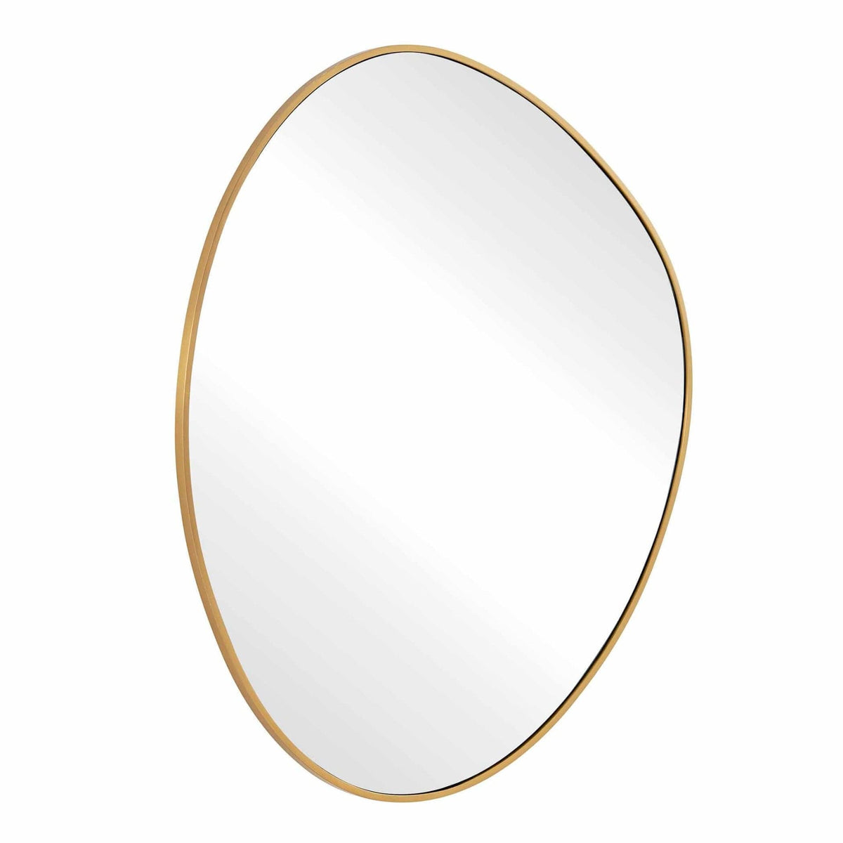 Uttermost Mirrors Distort Antique Brass Mirror House of Isabella UK