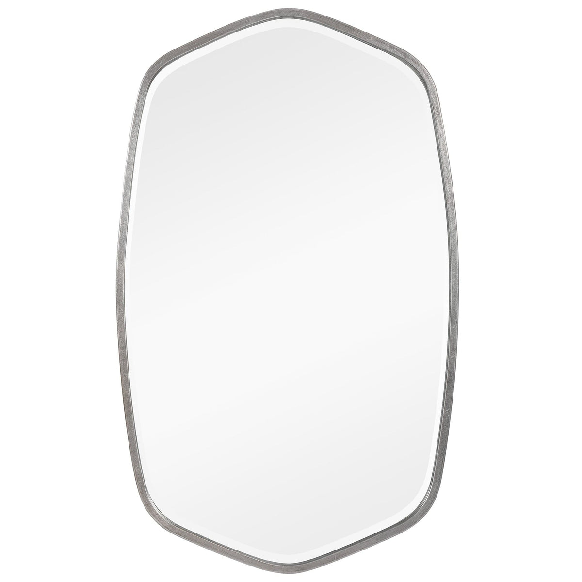Uttermost Mirrors Duronia Brushed Silver Mirror House of Isabella UK
