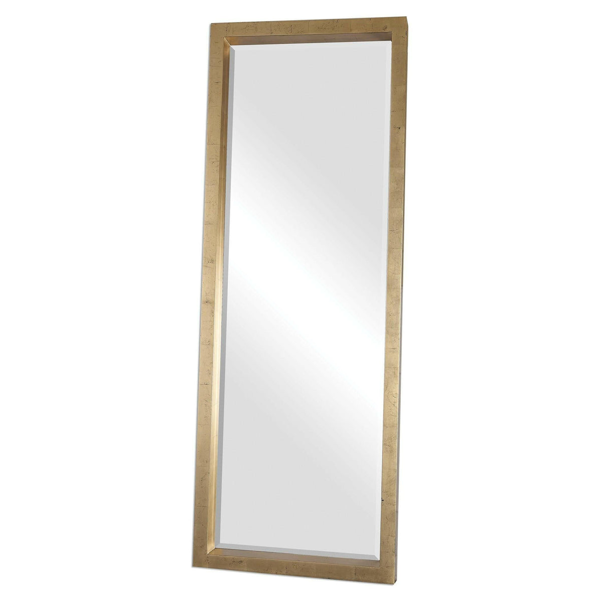 Edmonton Gold Leaner Mirror.
