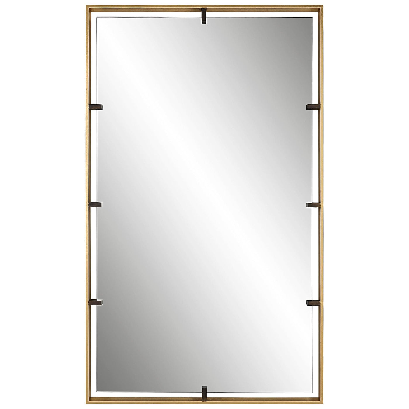 Uttermost Mirrors Egon Gold Wall Mirror House of Isabella UK