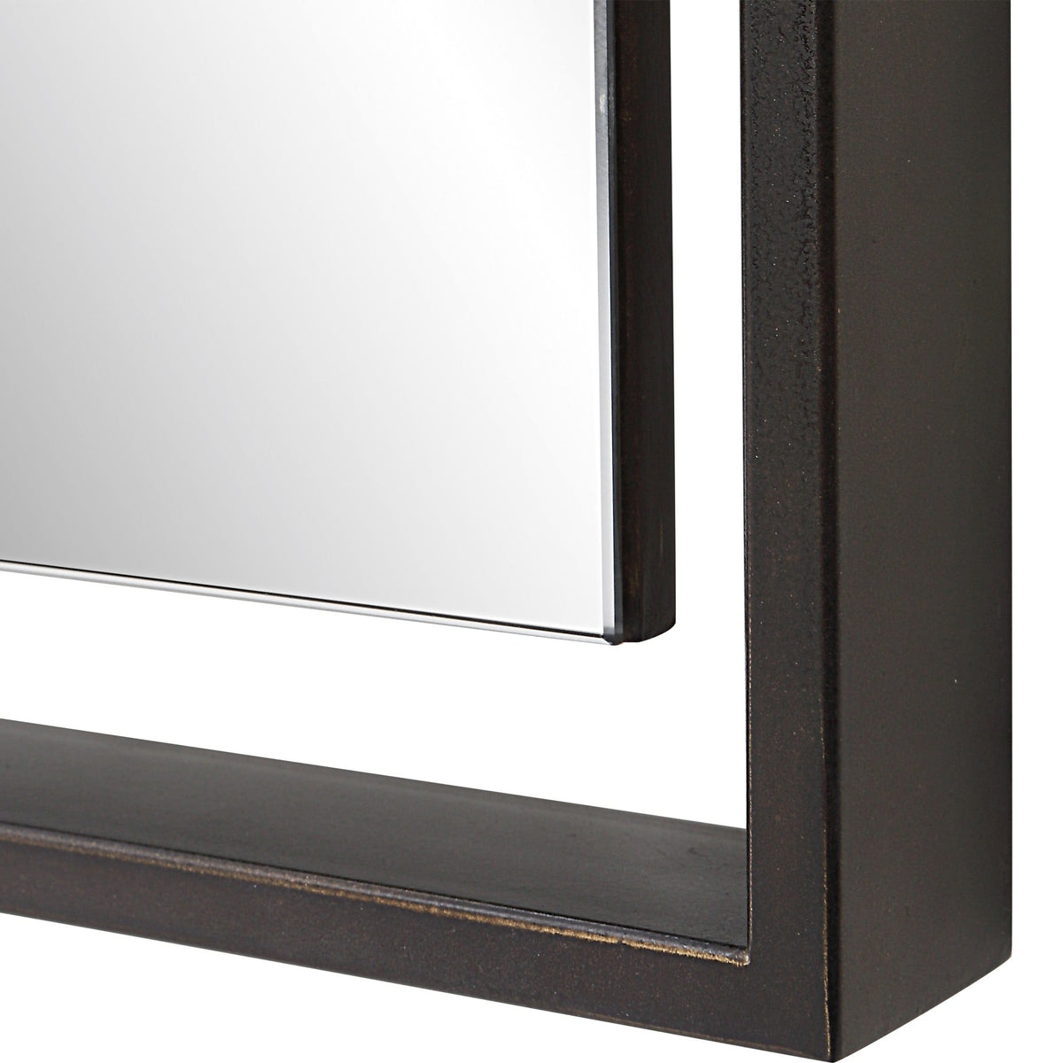 Uttermost Mirrors Egon Rectangular Bronze Mirror House of Isabella UK