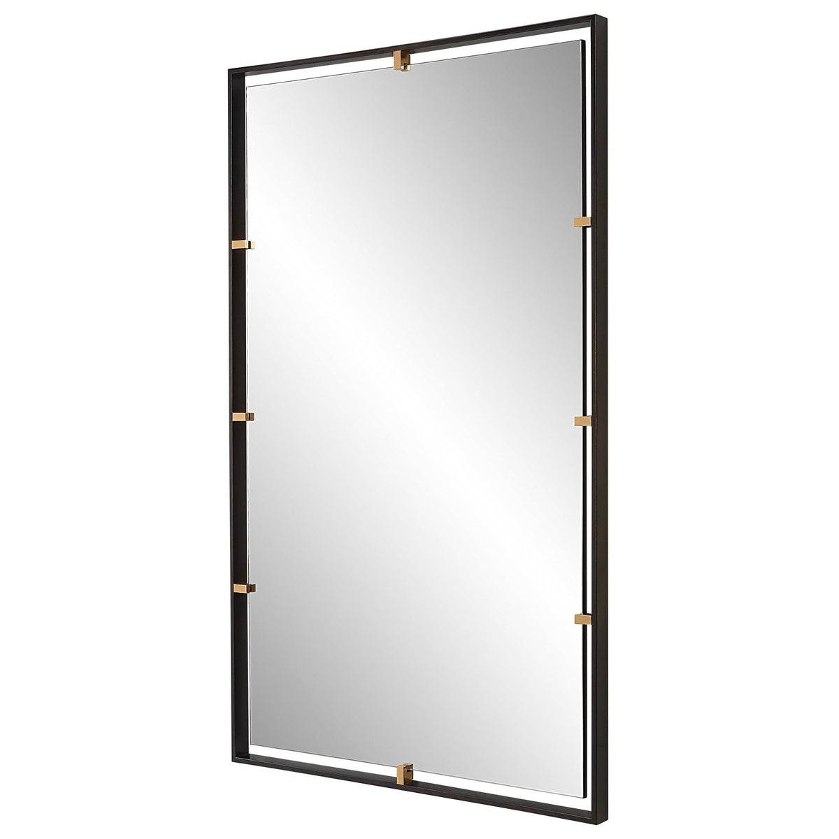 Uttermost Mirrors Egon Rectangular Bronze Mirror House of Isabella UK