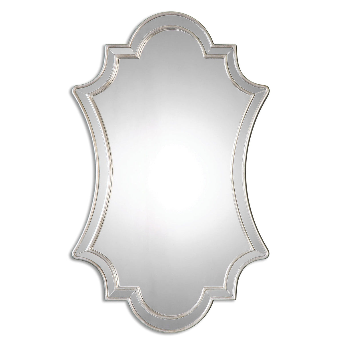 Uttermost Mirrors Elara Antiqued Silver Wall Mirror House of Isabella UK