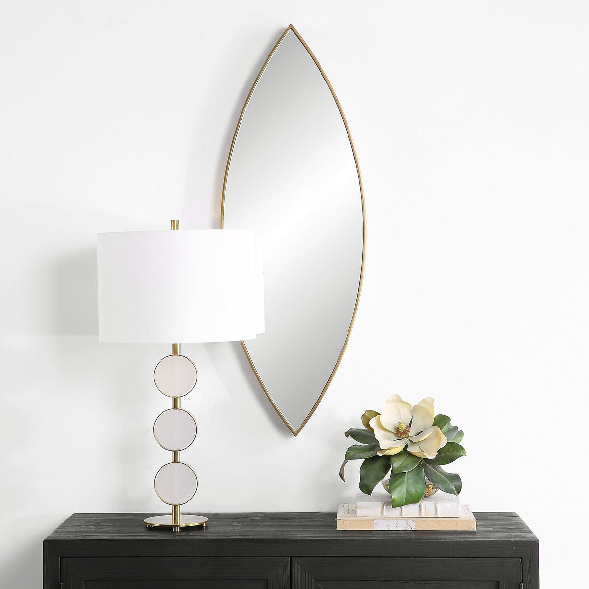 Uttermost Mirrors Ellipse Gold Mirror House of Isabella UK