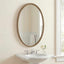 Uttermost Mirrors Ellis Beaded Brass Oval Mirror House of Isabella UK