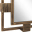 Uttermost Mirrors Elsher Vintage Gold Mirror House of Isabella UK