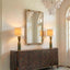 Uttermost Mirrors Elsher Vintage Gold Mirror House of Isabella UK