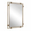 Uttermost Mirrors Elsher Vintage Gold Mirror House of Isabella UK