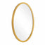 Uttermost Mirrors Elstree Antique Brass Oval Mirror House of Isabella UK