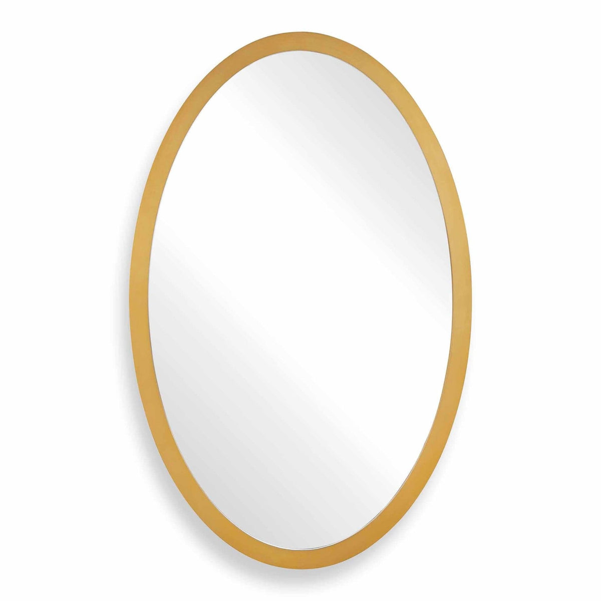 Uttermost Mirrors Elstree Antique Brass Oval Mirror House of Isabella UK
