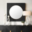Uttermost Mirrors Ember Black Square Mirror House of Isabella UK