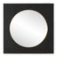 Uttermost Mirrors Ember Black Square Mirror House of Isabella UK