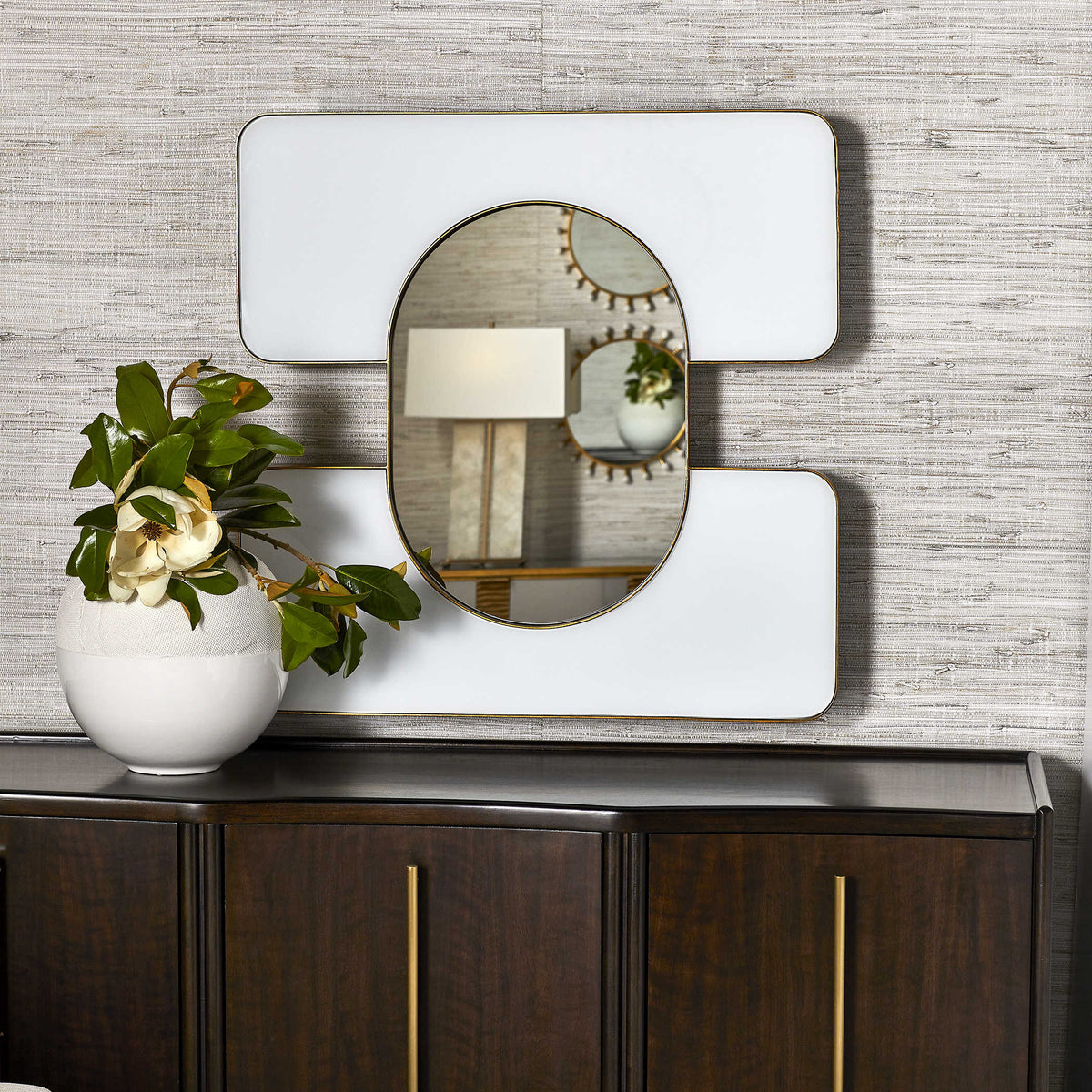 Uttermost Mirrors Embrace Mirror in White House of Isabella UK