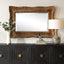 Uttermost Mirrors Emerson Scalloped Antique Gold Mirror House of Isabella UK