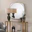 Uttermost Mirrors Estella White Round Mirror House of Isabella UK