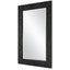 Uttermost Mirrors Everest Satin Black Mirror House of Isabella UK