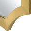 Uttermost Mirrors Flare Brushed Brass Round Mirror House of Isabella UK