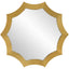 Uttermost Mirrors Flare Brushed Brass Round Mirror House of Isabella UK