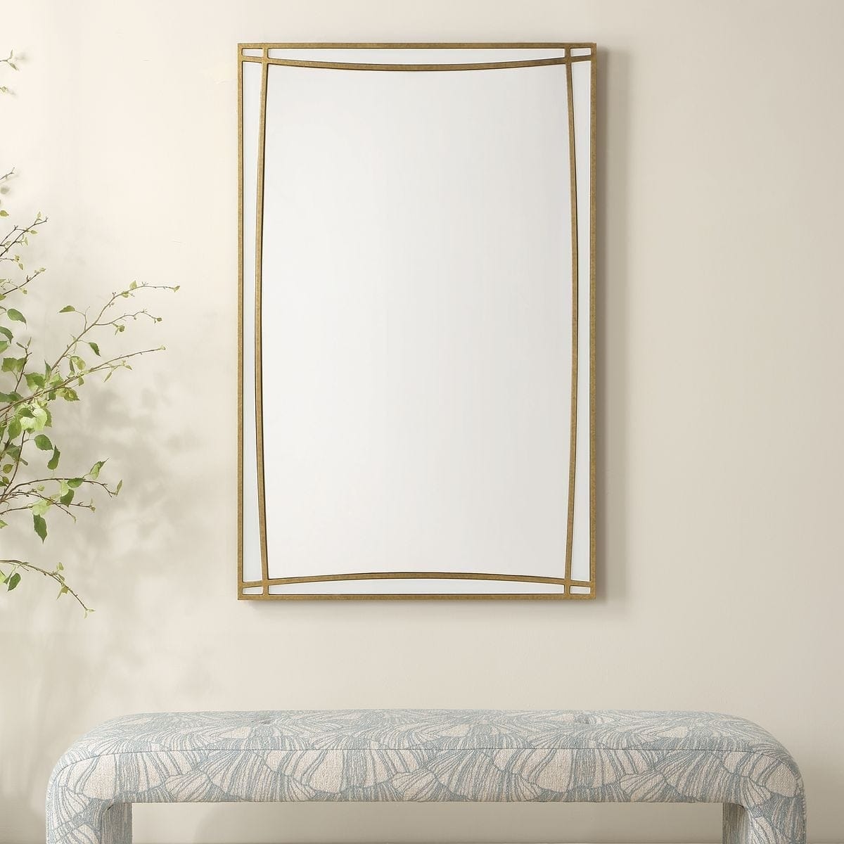Uttermost Mirrors Florence Mirror in Antique Gold House of Isabella UK