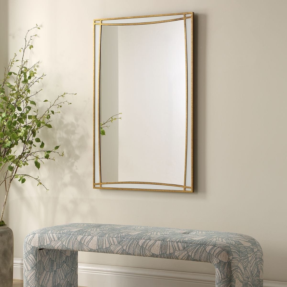 Uttermost Mirrors Florence Mirror in Antique Gold House of Isabella UK