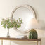 Uttermost Mirrors Florian Warm White Round Mirror House of Isabella UK