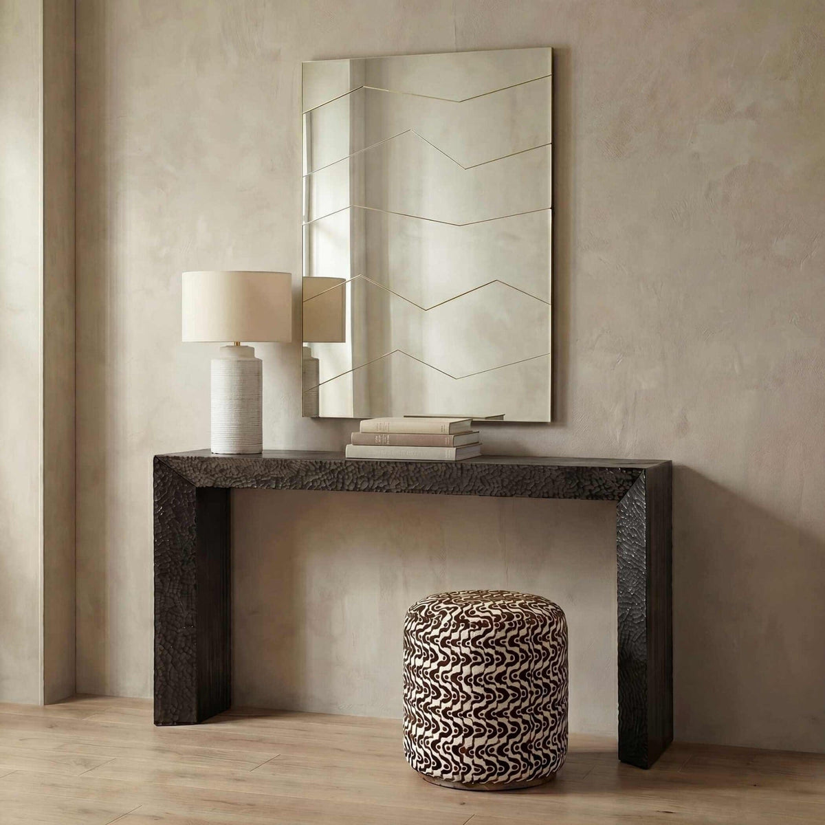 Uttermost Mirrors Fracture Segmented Panel Rectangular Mirror House of Isabella UK