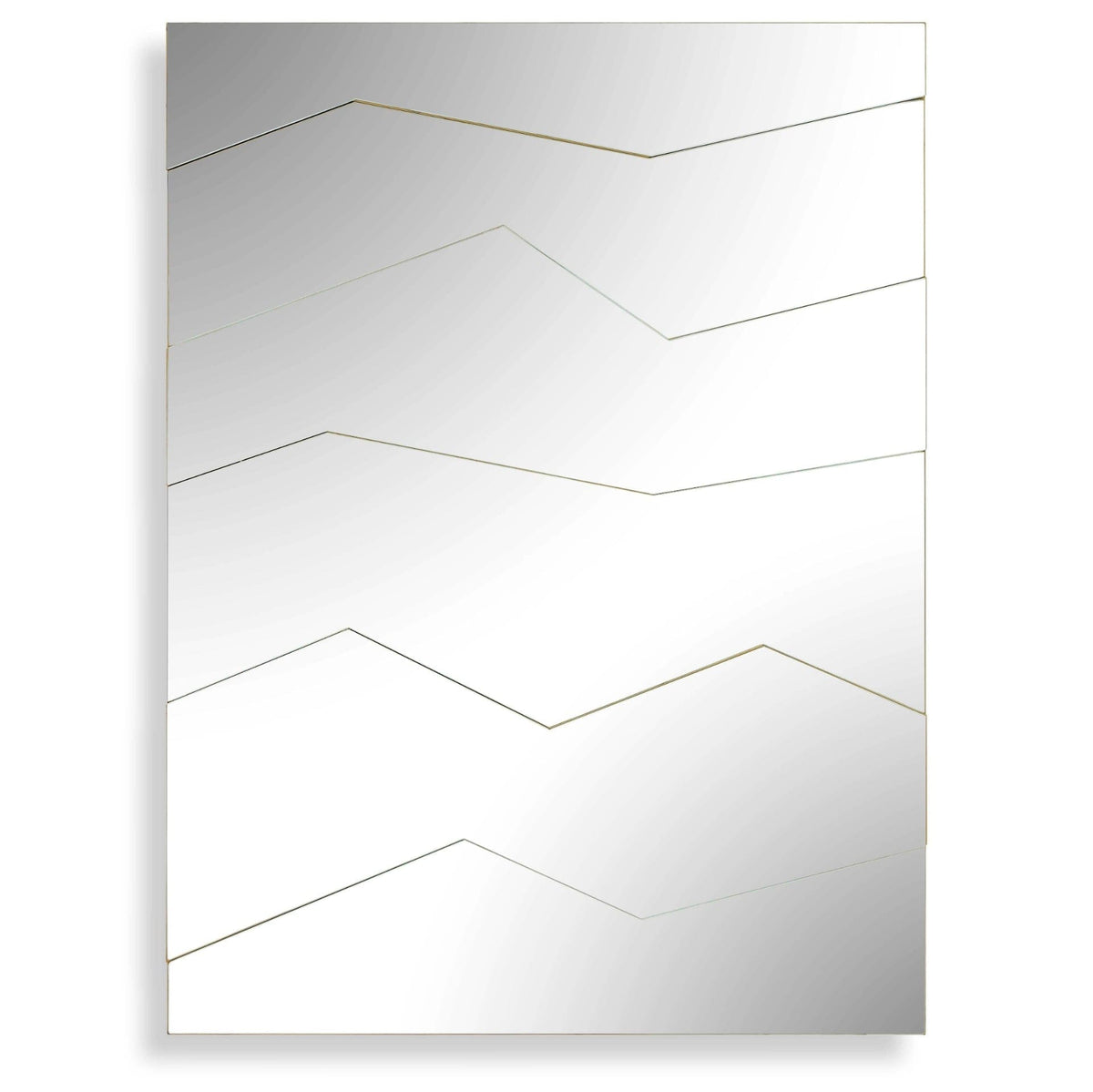 Uttermost Mirrors Fracture Segmented Panel Rectangular Mirror House of Isabella UK