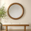 Uttermost Mirrors Frontier Round Mirror in Wood House of Isabella UK