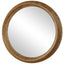Uttermost Mirrors Frontier Round Mirror in Wood House of Isabella UK