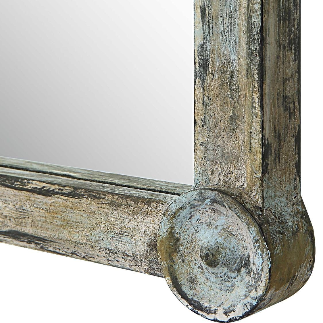 Uttermost Mirrors Gattola Gray Wash Dressing Mirror House of Isabella UK