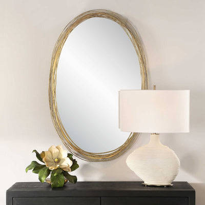 Uttermost Mirrors Gillian Oval Mirror House of Isabella UK