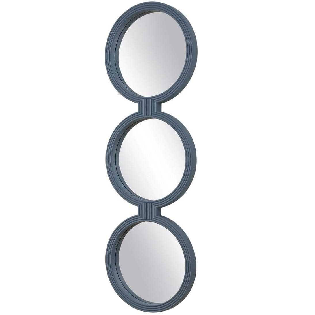 Uttermost Mirrors Going In Circles Mirror in Blue Grey House of Isabella UK
